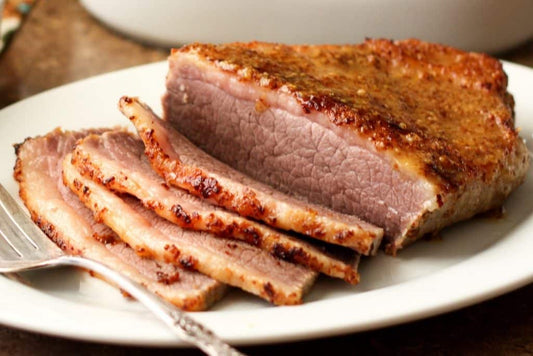 CORNED BEEF WITH MUSTARD SAUCE - 1 LB