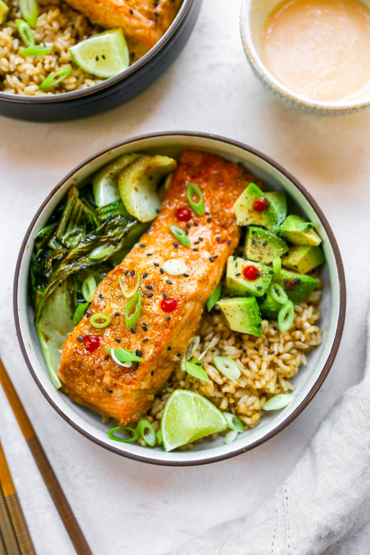 Korean Salmon Bowl