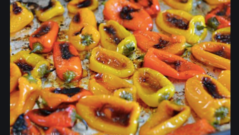 ROASTED SWEET MINI PEPPERS - 1 PINT