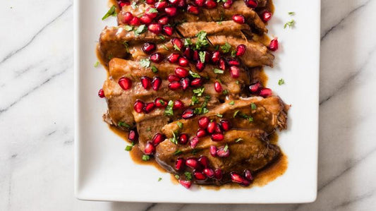 BRAISED POMEGRANATE MOLASSES BRISKET - 1.5LBS