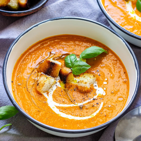 CREAMY TOMATO AND BASIL SOUP - 32 oz
