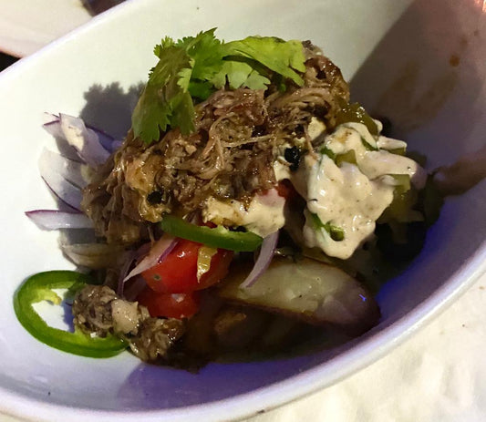 "DIRTY" BEEF POTATOES